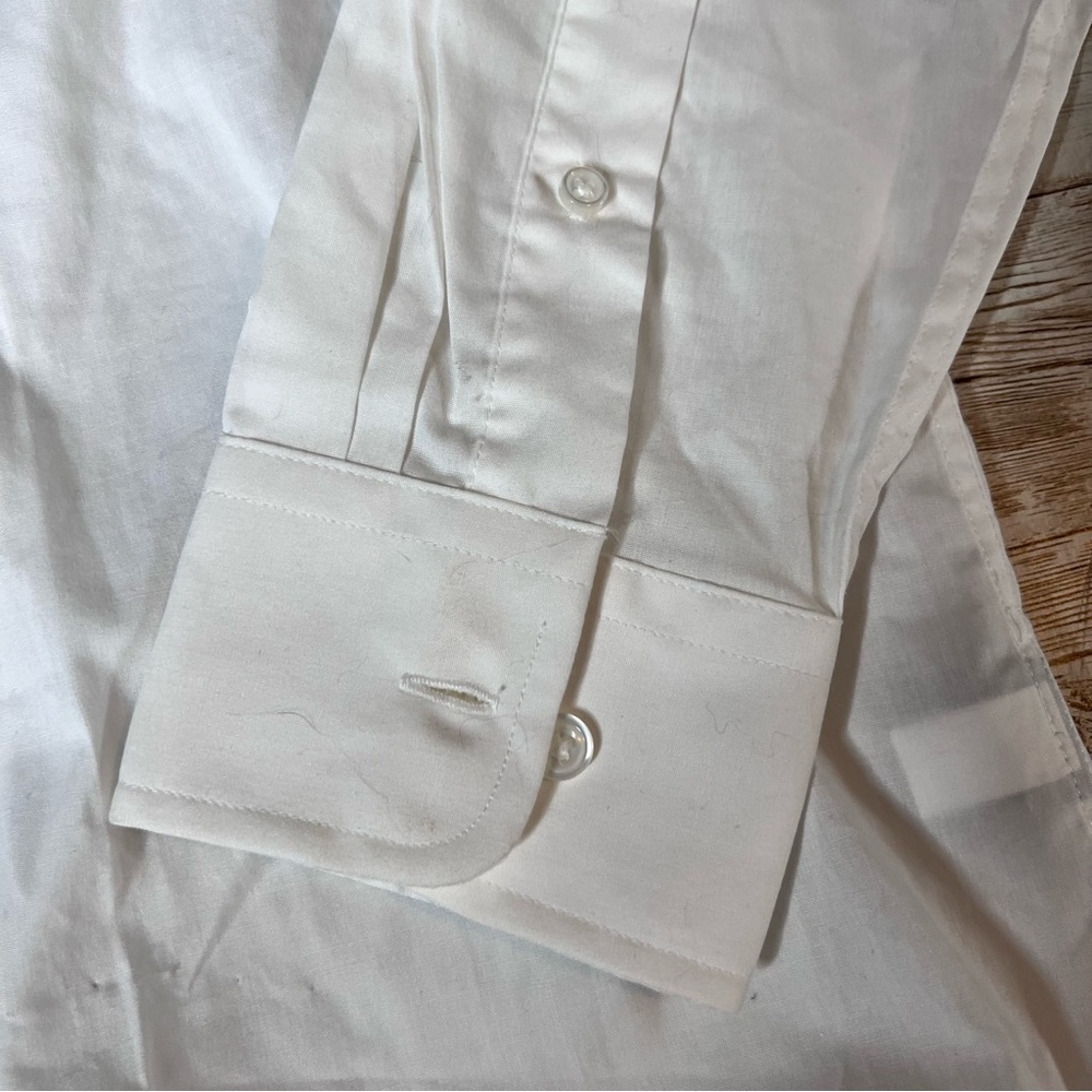 ($30) croft & barrow NWT 15 1/2-16 shirt - Picture 3 of 7